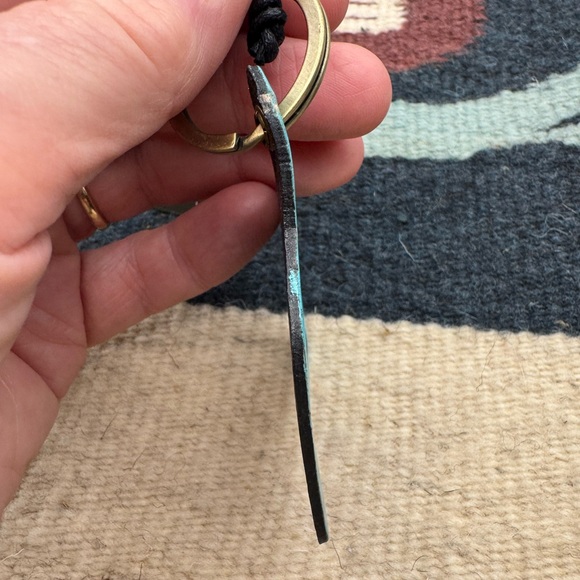 Myra Bag “Twlight’s First Bloom”  Tooled Leather  Key Chain  S-9814 NWT - Picture 5 of 12